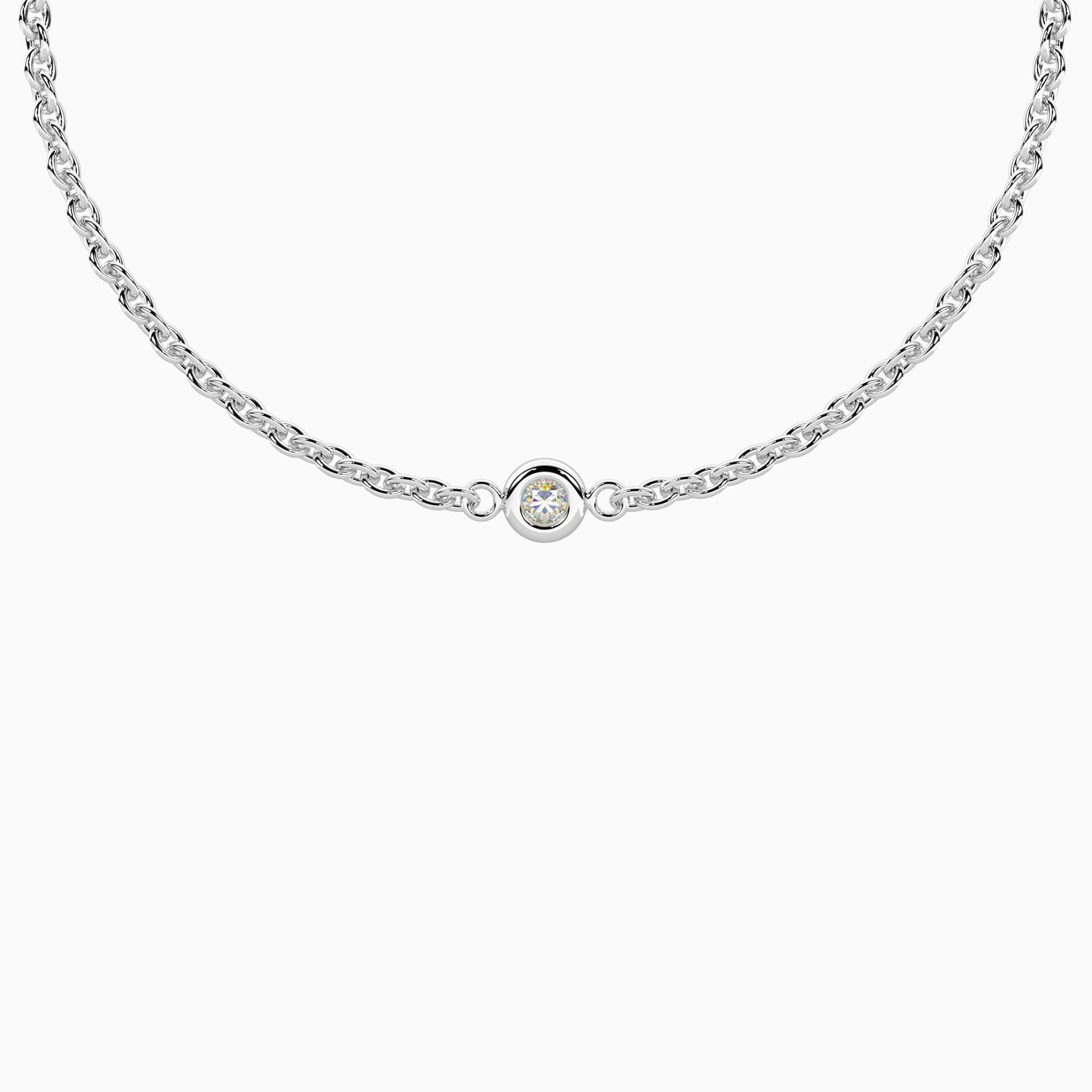 Kidult -  Bracciale con diamante lab-grown e chiusura non-reversibile Diamante - 3