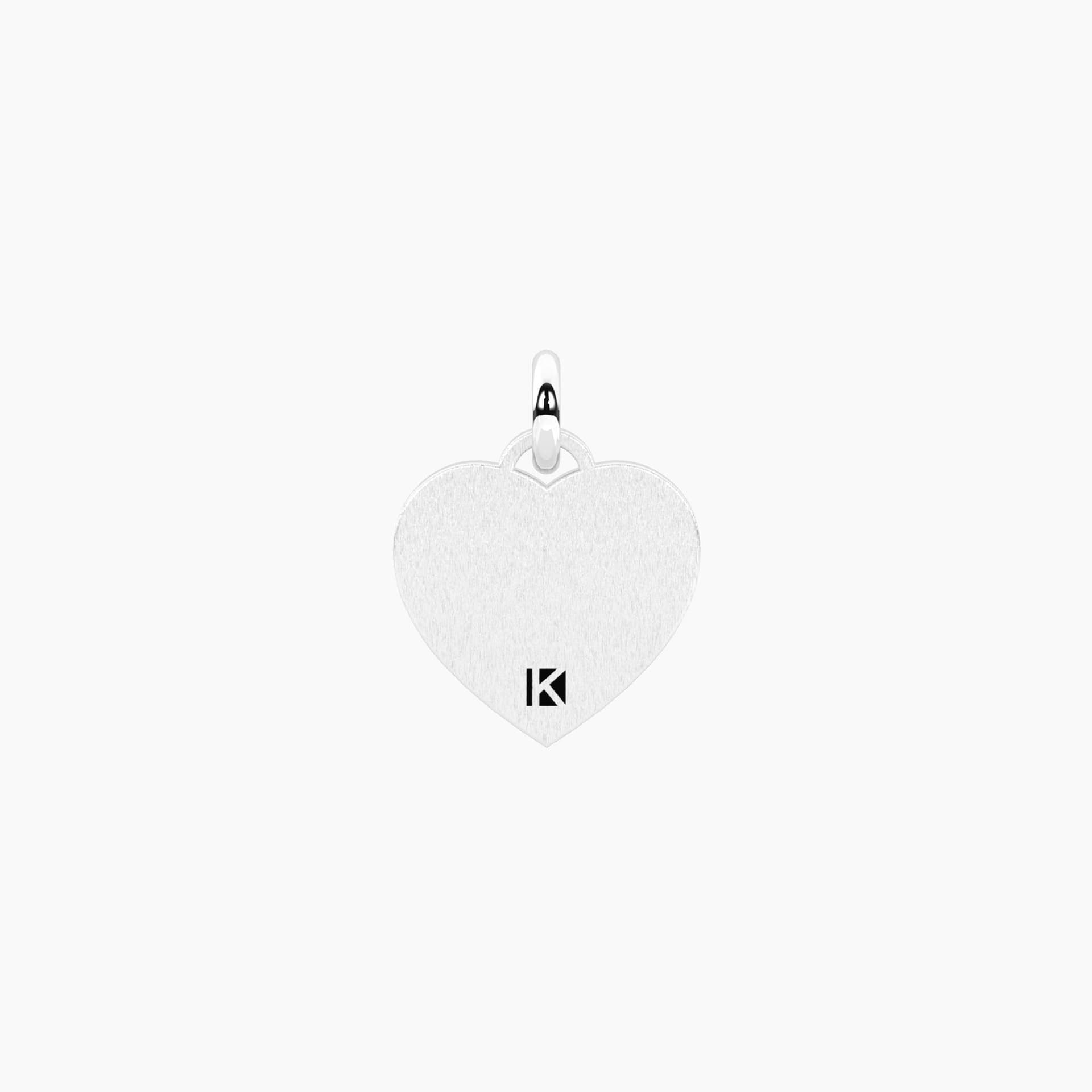 Kidult - Pendente cuore con frase amicizia Bestie - 2
