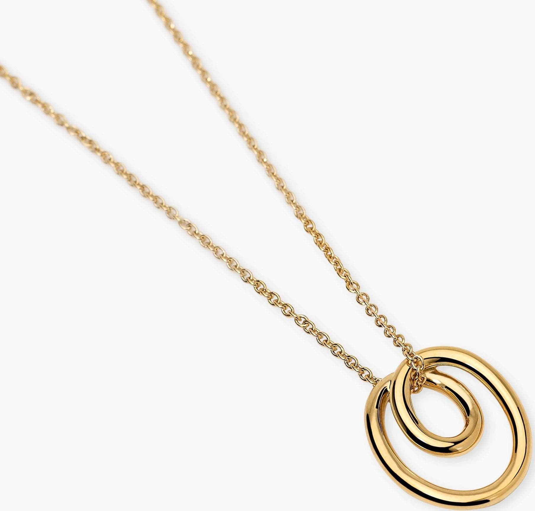 Kidult   - Collana donna con spirale in acciaio dorato Style 58 - 2