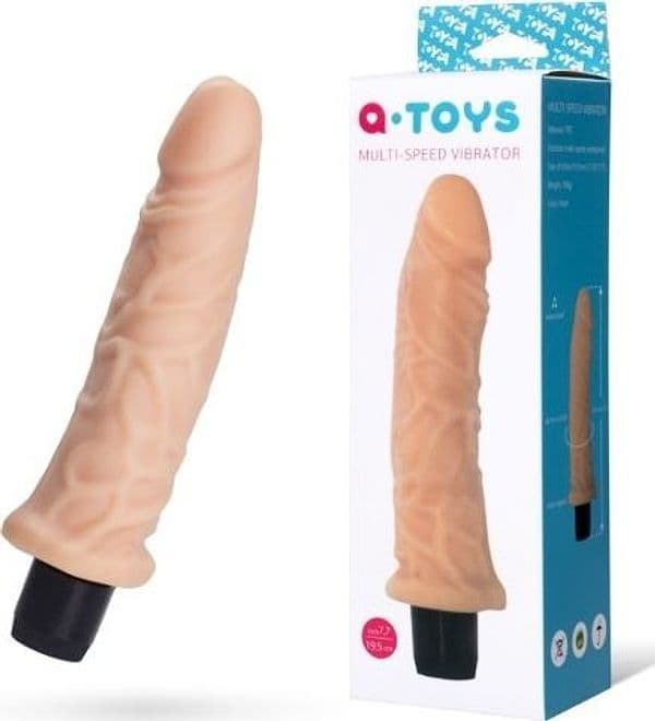 Vibratore realistico 761002 stimolatore vaginale 19,5 cm - 2