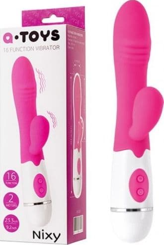 Rabbit vibratore Nixy 19,5 cm di A-Toys - 2