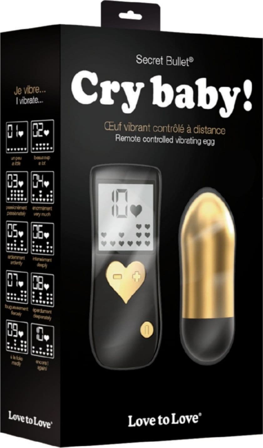 Cry Baby Gold Edition ovetto vibrante di Love to Love - 4