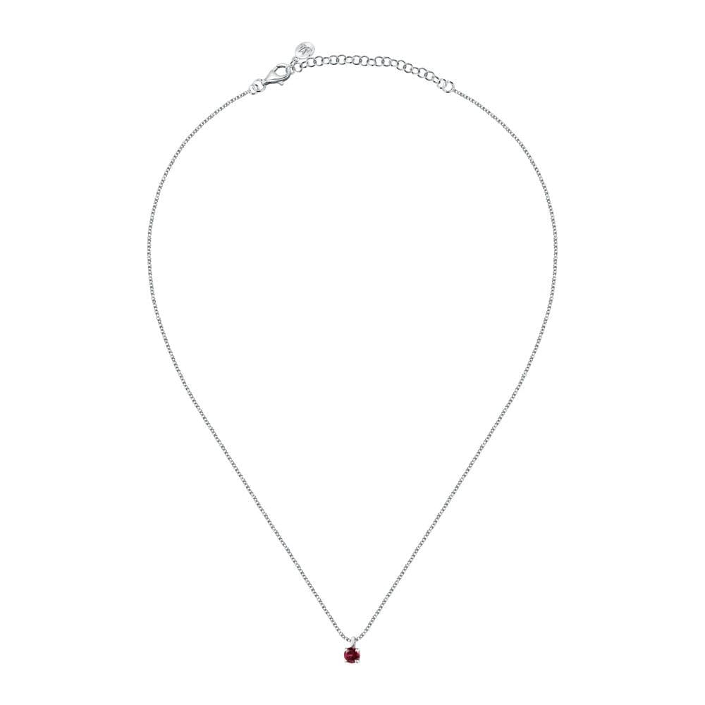 Pendente MORELLATO donna Tesori arg. 925 - cristallo rosso - 2