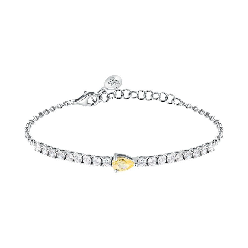 Bracciale MORELLATO donna Tesori arg. 925 - tennis pietra gialla - 2