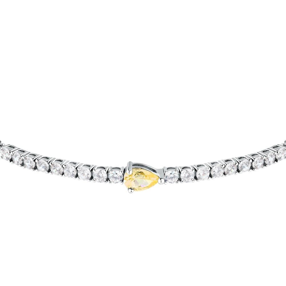 Bracciale MORELLATO donna Tesori arg. 925 - tennis pietra gialla - 3