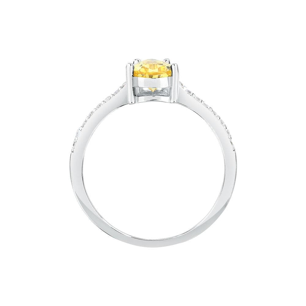 Anello MORELLATO donna Tesori arg. 925 - pietra gialla - 3