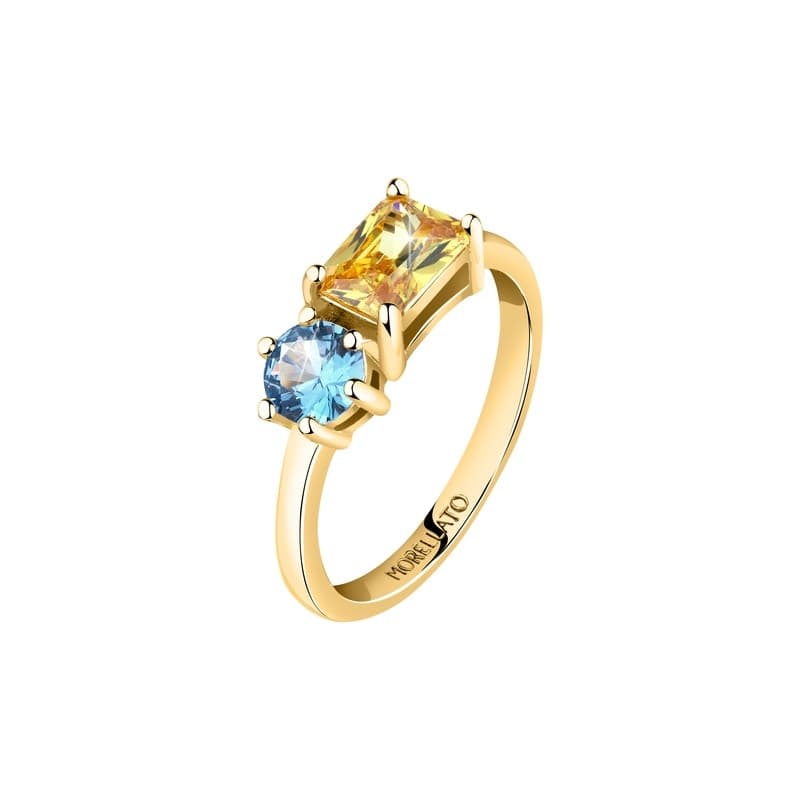 Anello MORELLATO donna Colori dorato / pietre colorate