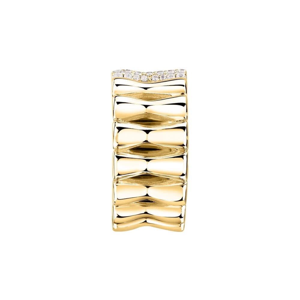 Anello MORELLATO donna Essenza argento 925 dorato / cristalli - 4