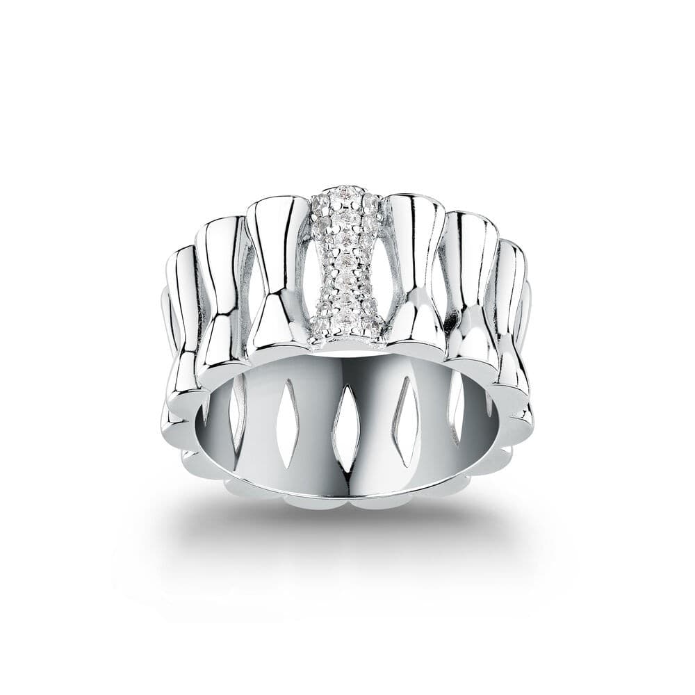 Anello MORELLATO donna Essenza argento 925 / cristalli bianchi - 2