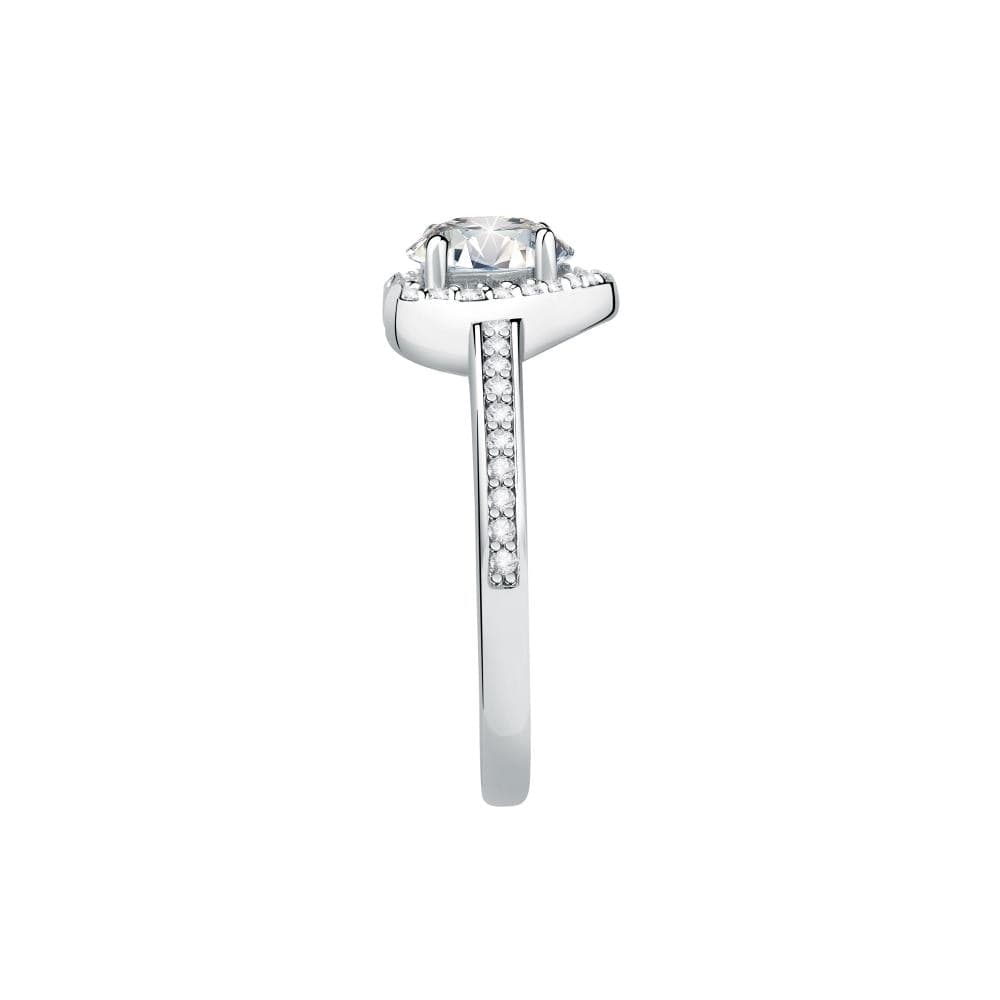Anello MORELLATO donna Tesori argento 925 / cristallo bianco - 3