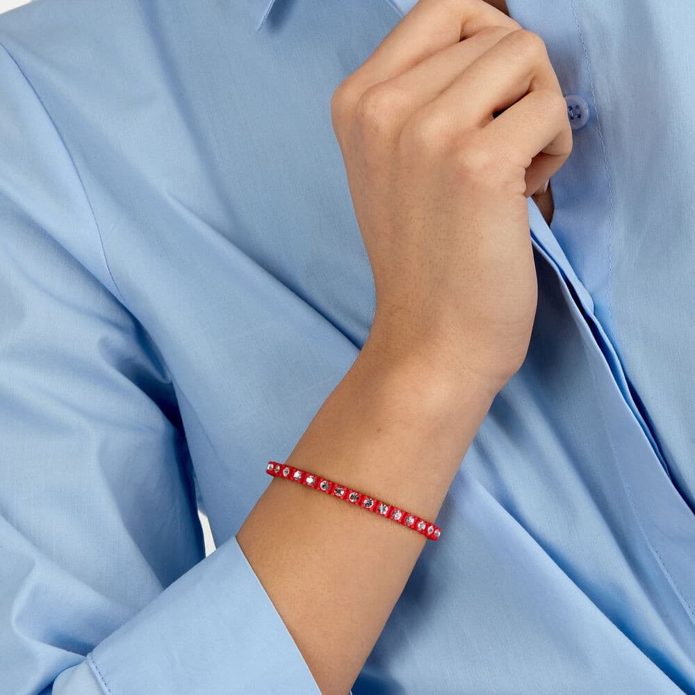 Bracciale MORELLATO donna Superga gomma Fuxia - 6
