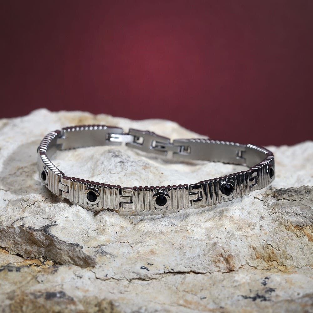 Morellato Urban – Bracciale Uomo Acciaio Silver con Cristalli (SABH31) - 4