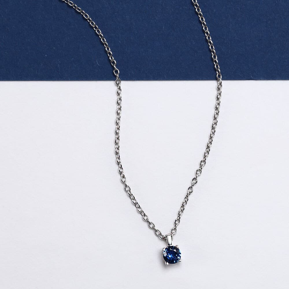 Morellato Tesori – Collana Donna Argento con Zircone Blu (SAIW172) - 5