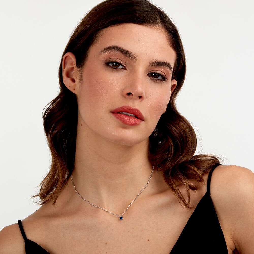 Morellato Tesori – Collana Donna Argento con Zircone Blu (SAIW172) - 7