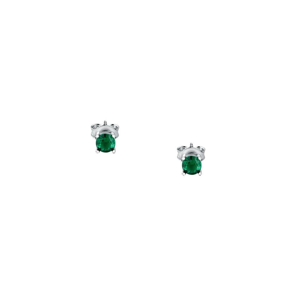 Morellato Tesori – Orecchini Donna Lobo Argento con Zircone Verde (SAIW176) - 2