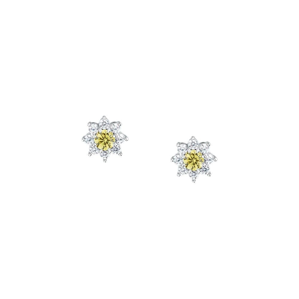 Morellato Tesori – Orecchini Fiore Zirconi Giallo/Bianchi Donna (SAIW188) - 2