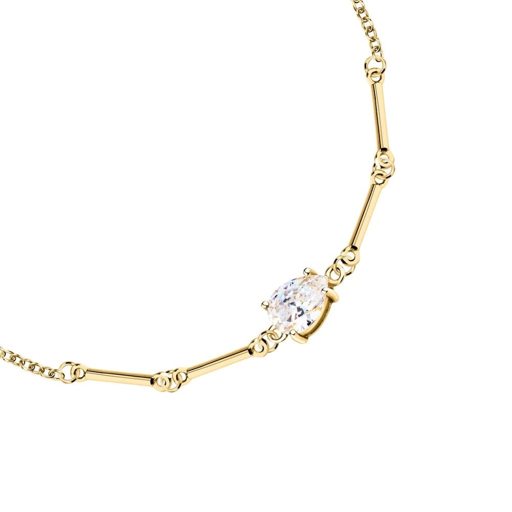 Bracciale Morellato Tesori – Dorato con Zircone Bianco (SAIW209) - 2