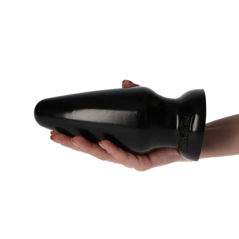 Maxi dildo plug anale Italian Cock" Nero 19,5 cm - 2