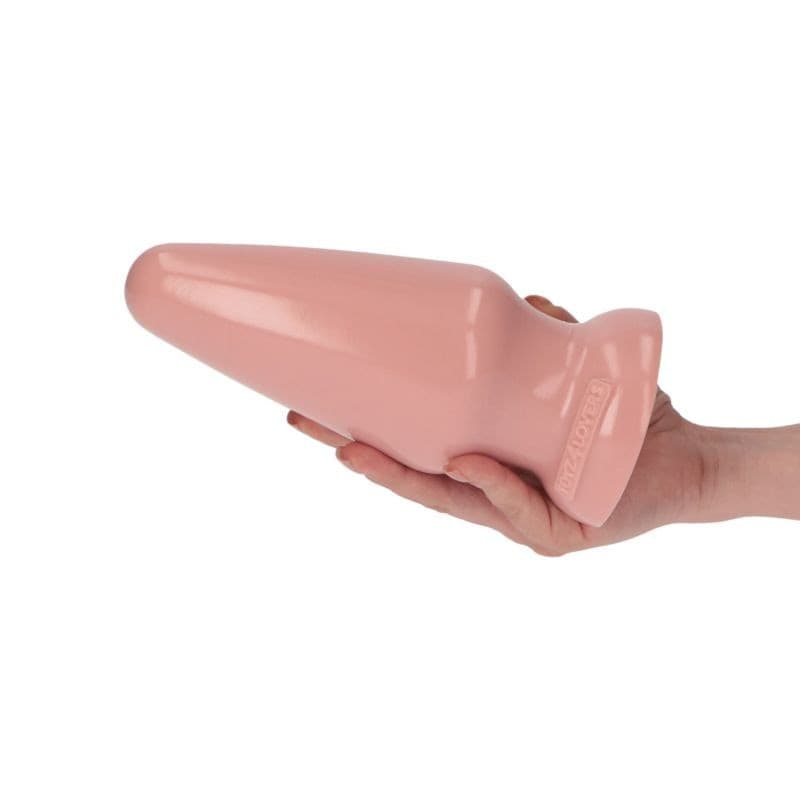 Maxi dildo plug anale Italian Cock" Flesh 19,5 cm - 2