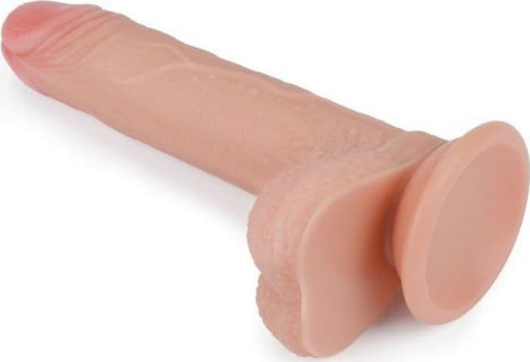 Dual Layered Nature Cock 7" dildo realistico 18 cm - 4