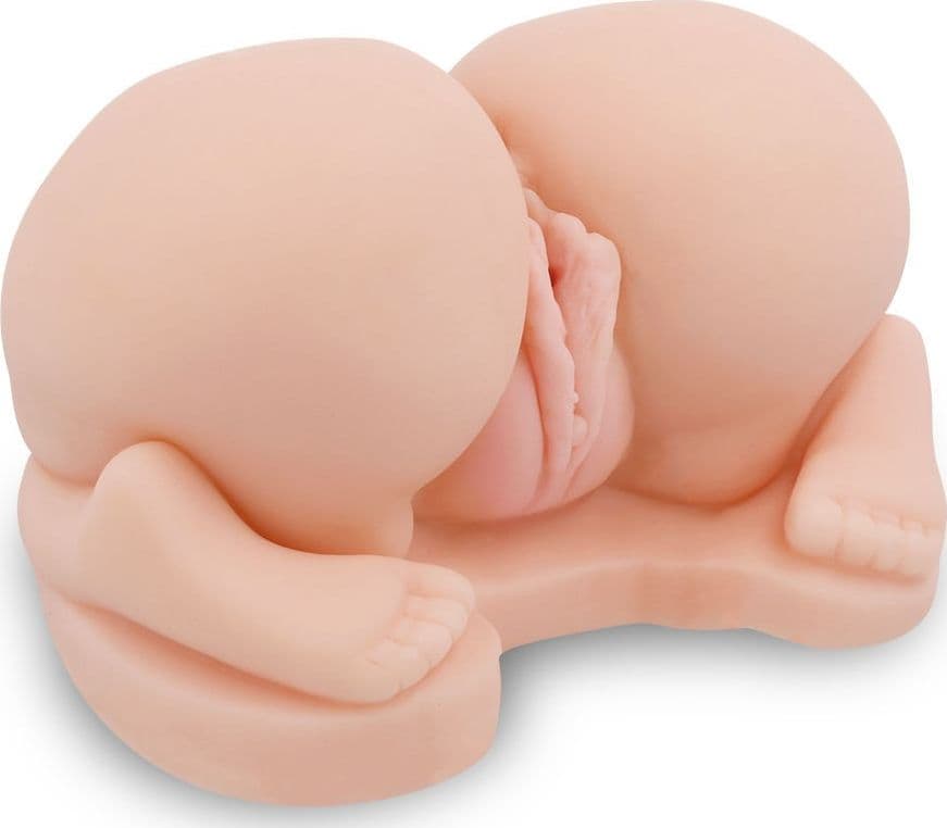 Masturbatore per uomo realistico sedere ano vagina vibrante Crazy Bull - 3