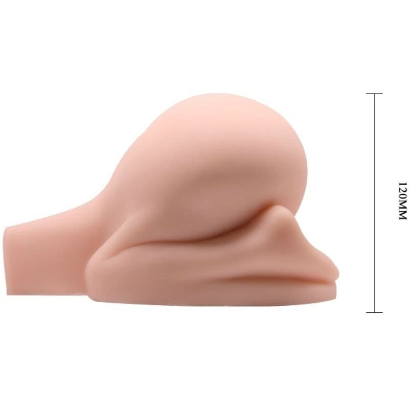 Masturbatore per uomo realistico sedere ano vagina vibrante Crazy Bull - 7