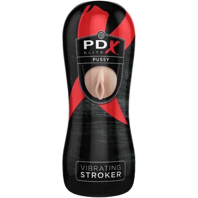 Masturbatore per uomo realistico vagina vibrante PDX Stroker Pussy - 2