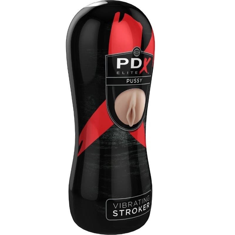 Masturbatore per uomo realistico vagina vibrante PDX Stroker Pussy - 3