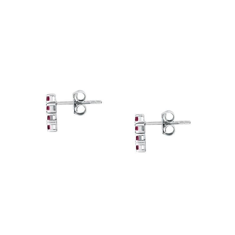 Orecchini Morellato Tesori – Lobo Croce Zirconi Rossi (SAIW220) - 3