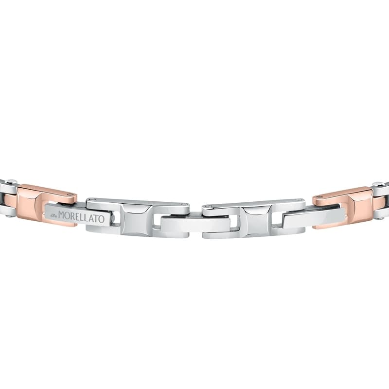 Bracciale Uomo Morellato Acciaio Silver Rose-Gold (SALS79) - 3