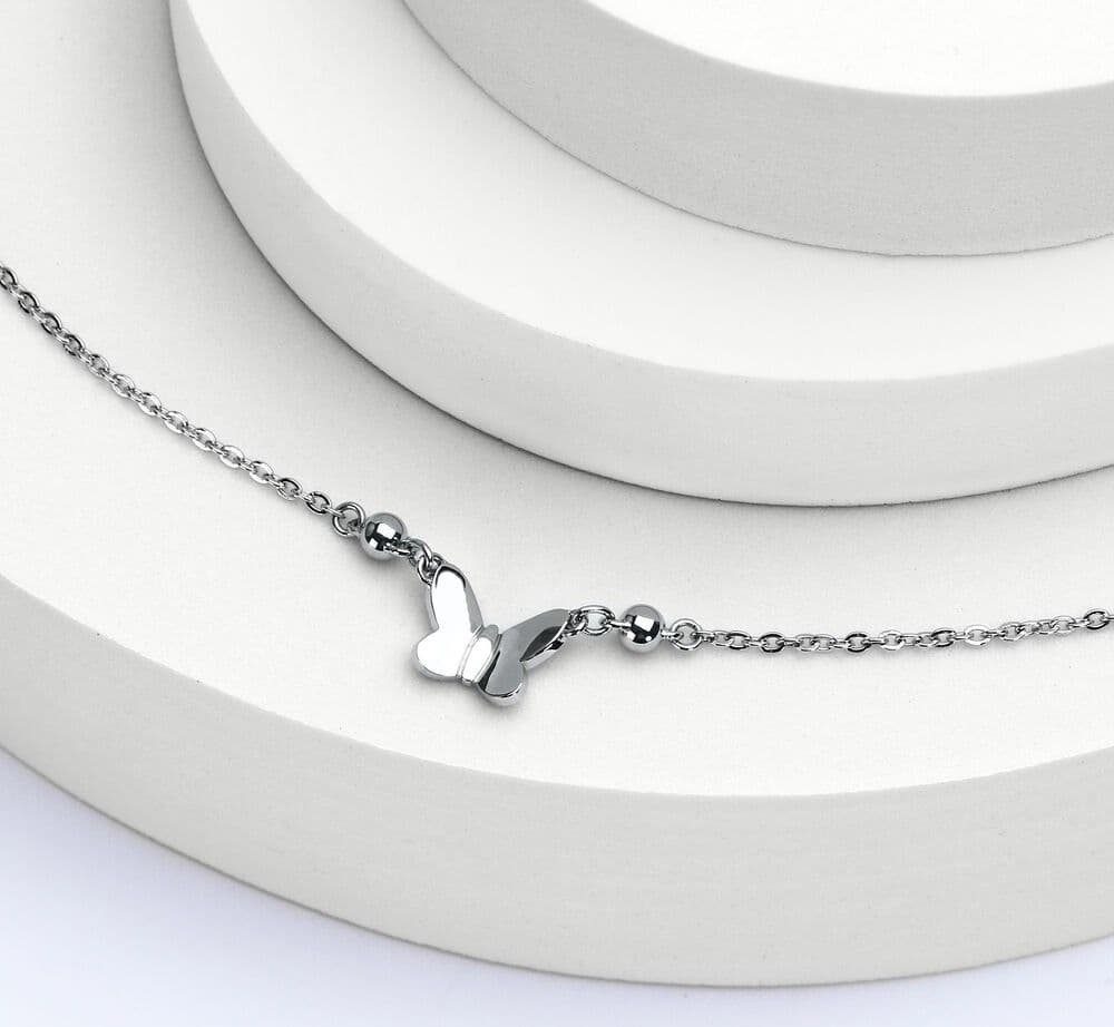 Collana Morellato Donna Farfalla in Acciaio Silver (SAUN31) - 5