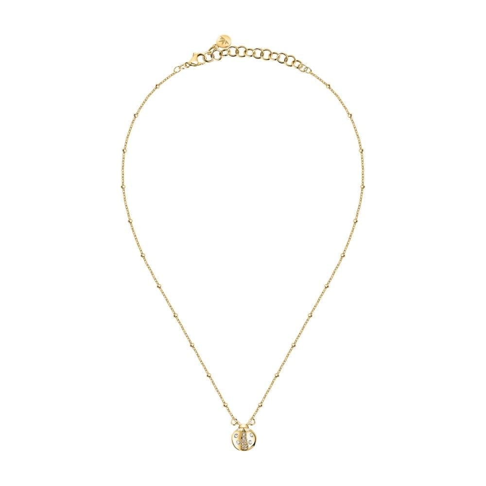 Collana Morellato Donna Dorata con Coccinella e Cristalli (SAVZ03) - 2