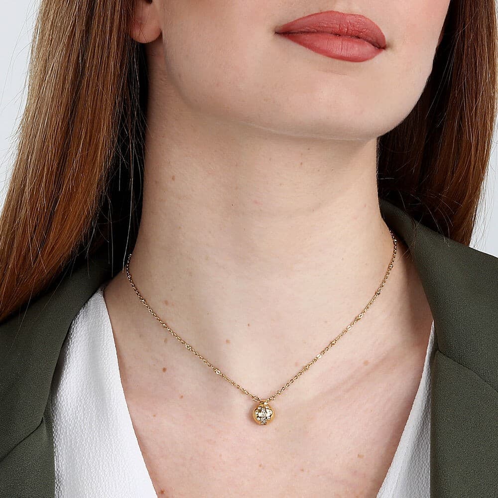 Collana Morellato Donna Dorata con Coccinella e Cristalli (SAVZ03) - 5