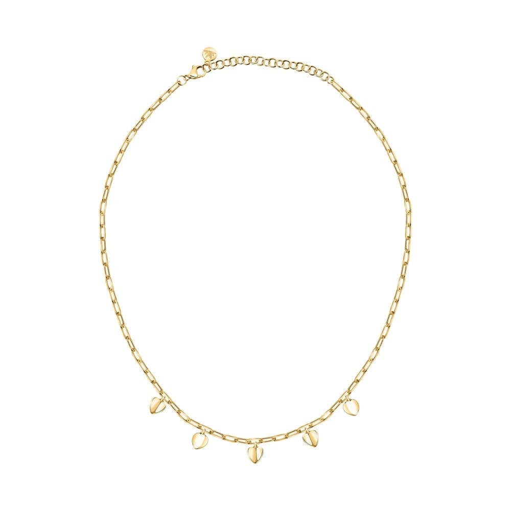 Collana Morellato Cuori Dorati Acciaio Donna (SAWW01) - 2