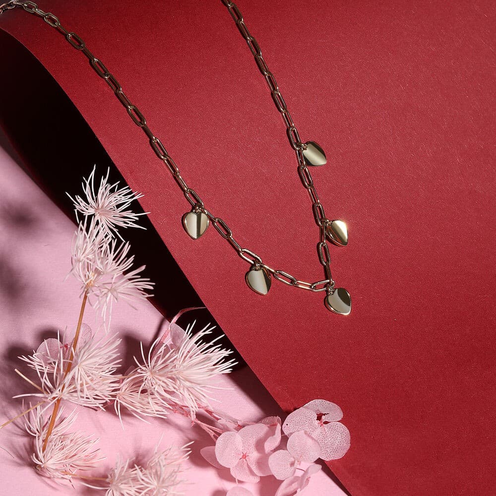 Collana Morellato Cuori Dorati Acciaio Donna (SAWW01) - 4