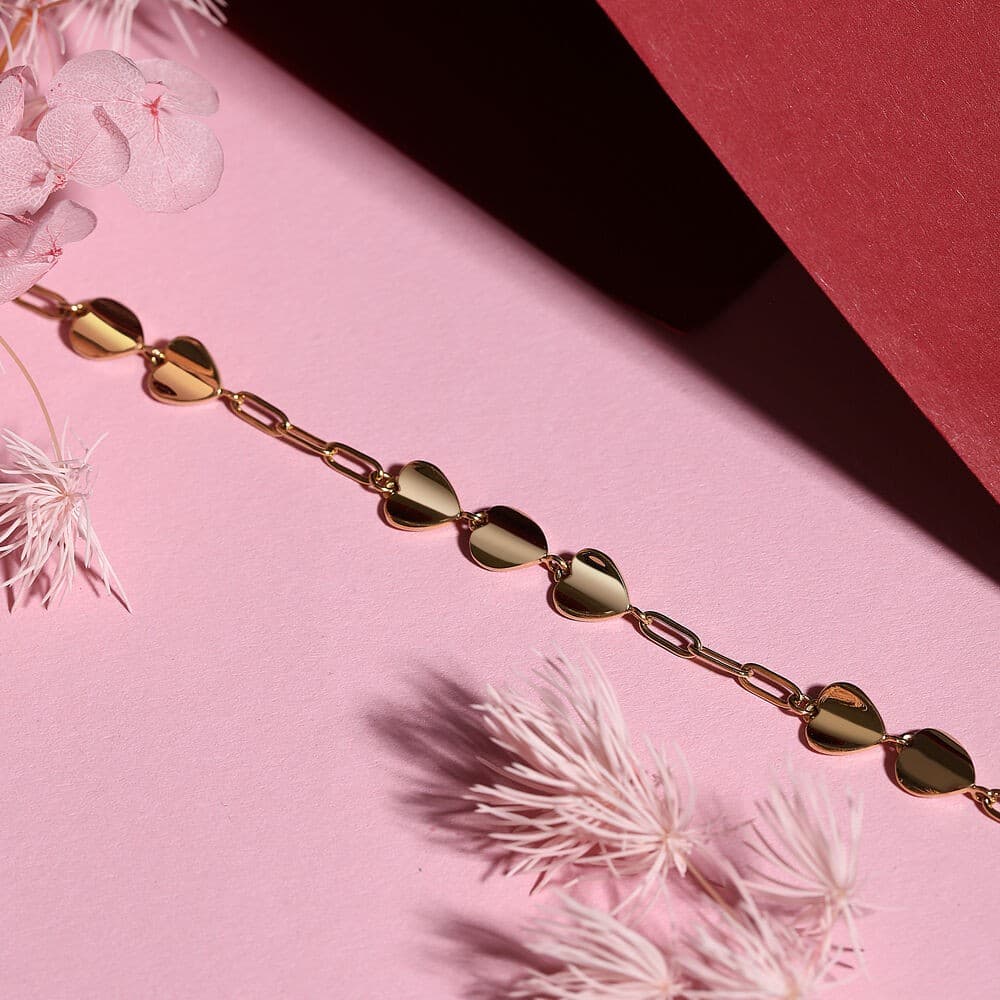 Bracciale Morellato Cuori Acciaio Dorato Donna (SAWW03) - 4