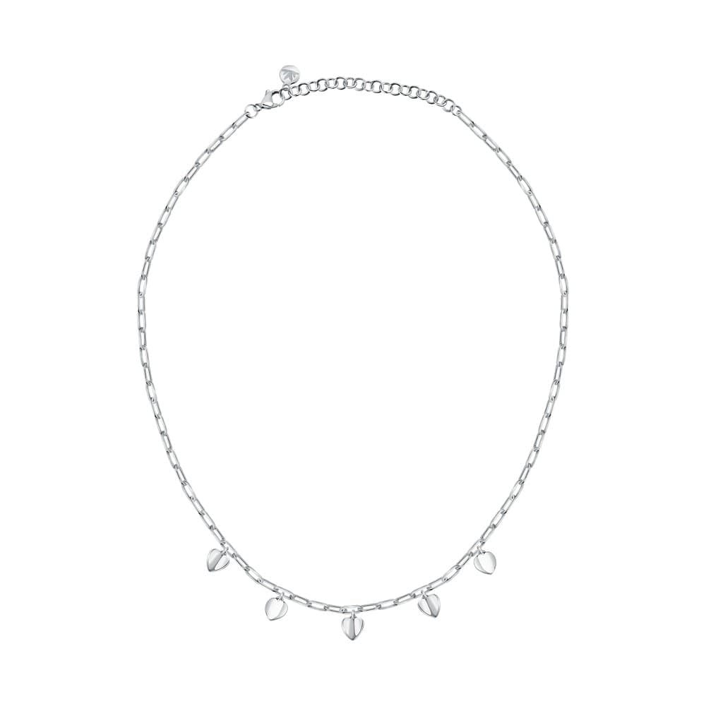Collana Morellato Cuori Acciaio Silver Donna (SAWW02) - 2