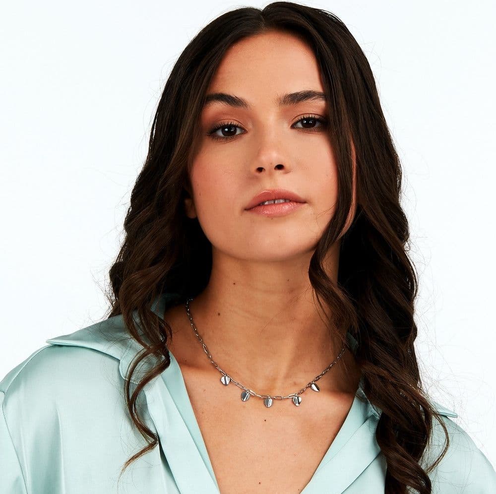 Collana Morellato Cuori Acciaio Silver Donna (SAWW02) - 5