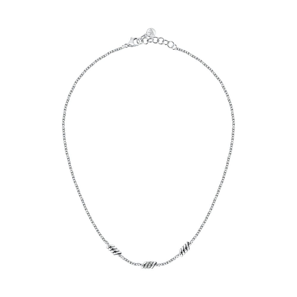 Collana Morellato Torchon con Cristalli Bianchi Donna (SAWZ03) - 2