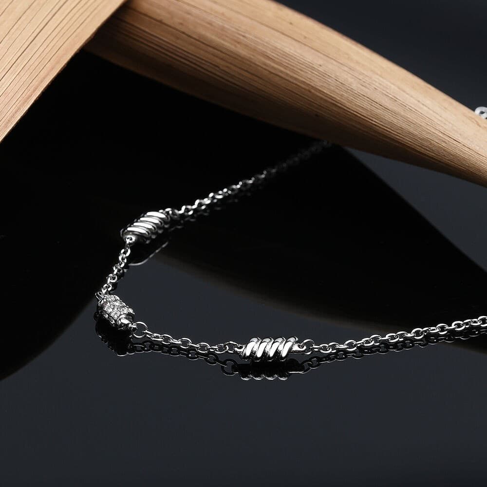 Collana Morellato Torchon con Cristalli Bianchi Donna (SAWZ03) - 4