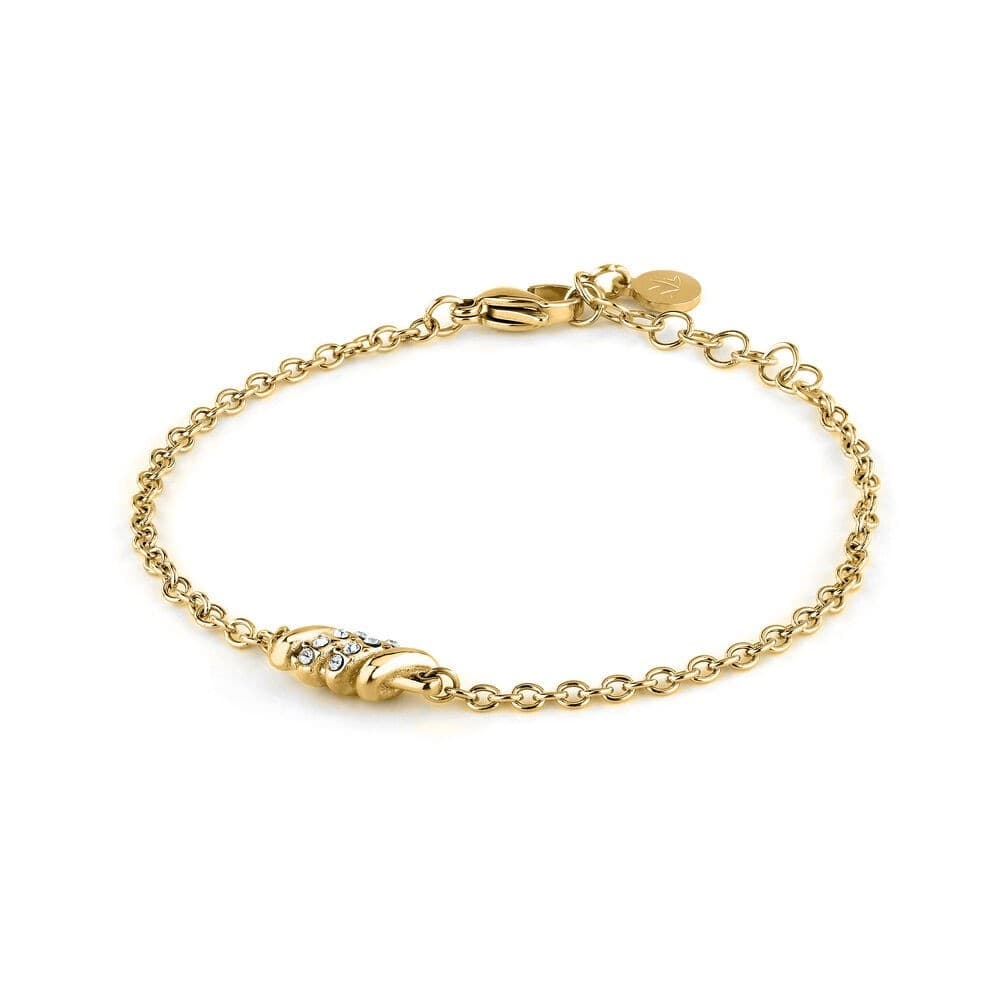 Bracciale Morellato Torchon – Dorato con Nodo e Cristalli (SAWZ07) - 3