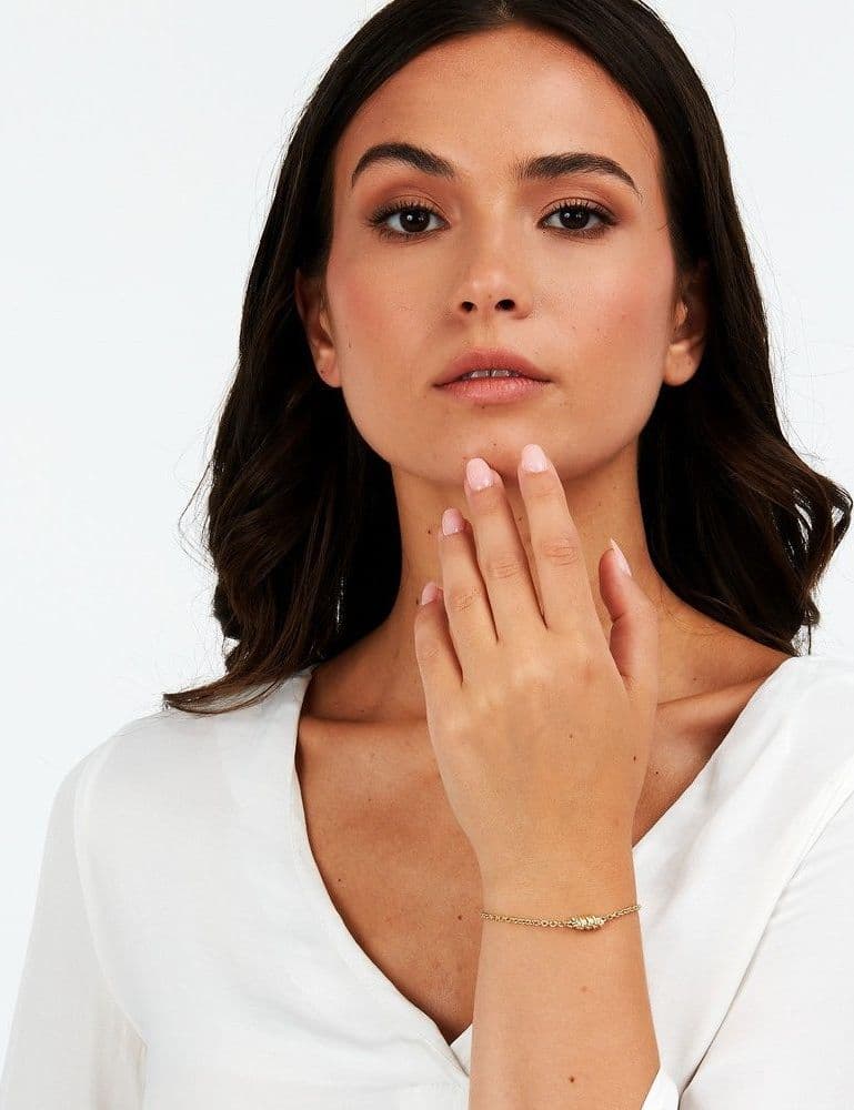 Bracciale Morellato Torchon – Dorato con Nodo e Cristalli (SAWZ07) - 6