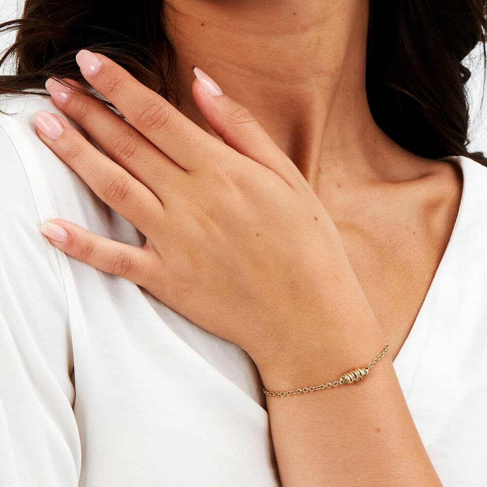 Bracciale Morellato Torchon – Dorato con Nodo e Cristalli (SAWZ07) - 7