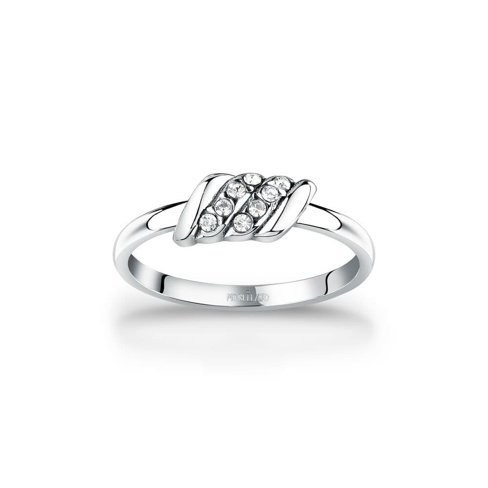 Morellato Torchon – Anello Donna Acciaio con Cristalli (SAWZ14) - 2