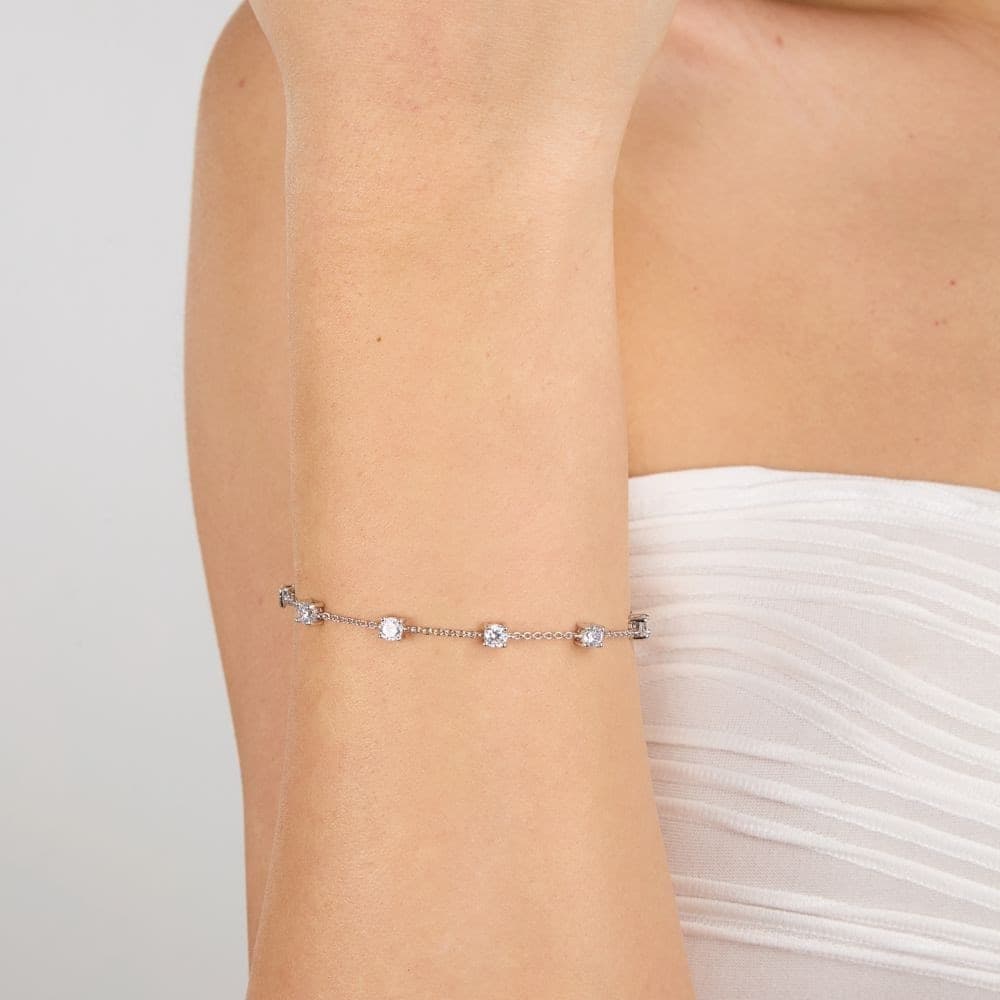 Morellato Tesori – Bracciale Donna Argento con Zirconi (SAIW292) - 5