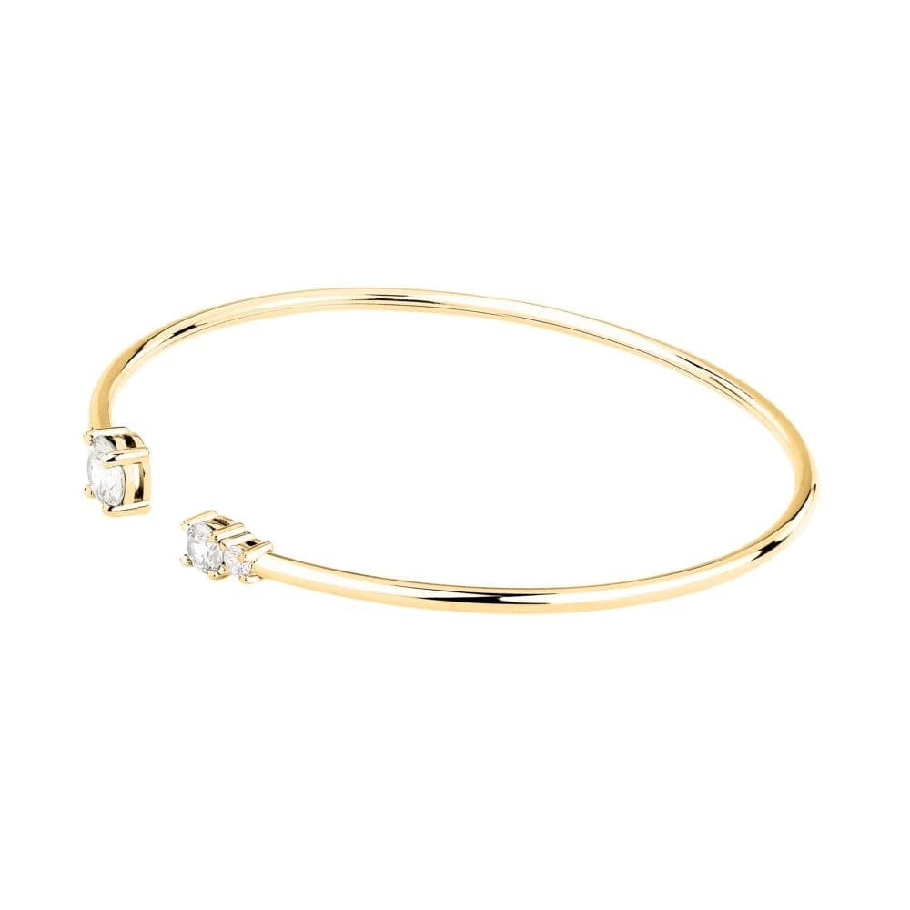 Bracciale Morellato Tesori Oro Rigido con Zirconi (SAIW312) - 2