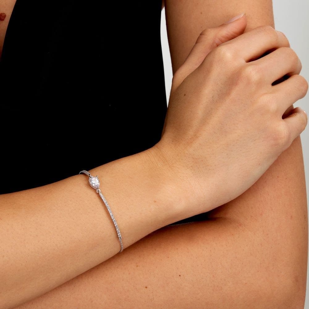 Bracciale Morellato Tesori Tennis Argento con Zirconi (SAIW213) - 6