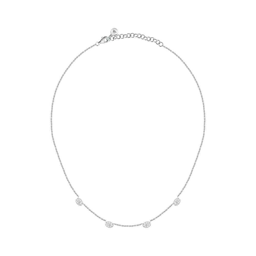 Collana Morellato Pavé Silver con Zirconi Bianchi (SAZB01) - 2