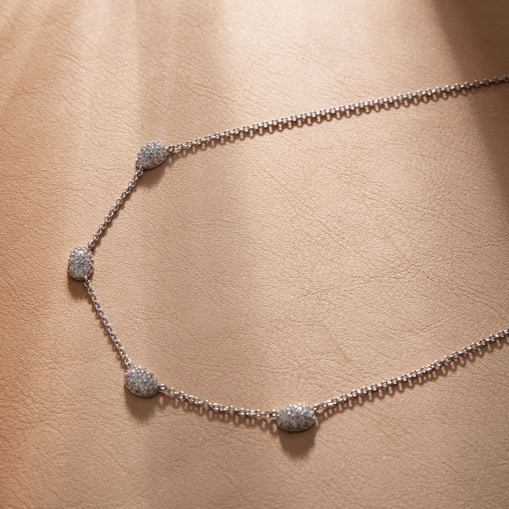 Collana Morellato Pavé Silver con Zirconi Bianchi (SAZB01) - 6