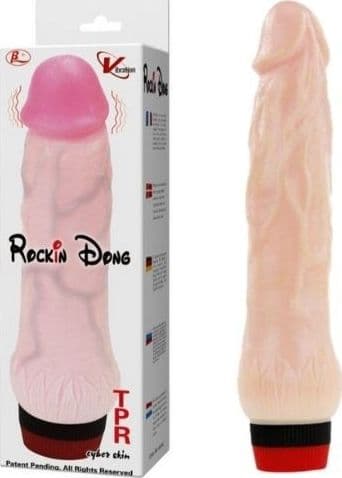Vibratore Realistico Rocking Dong Cyber Skin 21,5 cm - 4